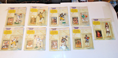 Legends Set 1989 SLU Starting Lineup Complete Set of 9 MOC NRFP