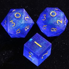 Draw Steel 3 Resin two 20-Sided D10 and one 6...