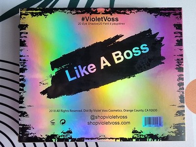 VIOLET VOSS - Like A Boss - Pro Eyeshadow Palette - 20 Colors