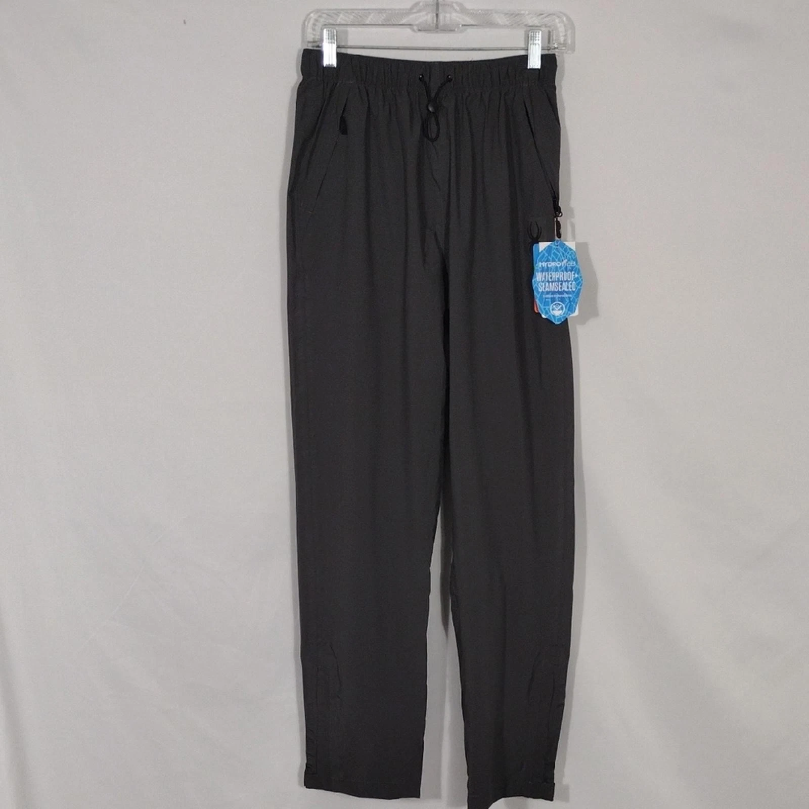NWT Spyder Polar Rain Pant Gray Waterproof+ Seam Sealed Mens Size Small