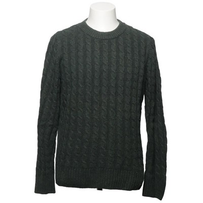 WeSC, Strickpullover, Größe: S, Grün, Baumwolle/Polyamid/Wolle, Chevron #hpk