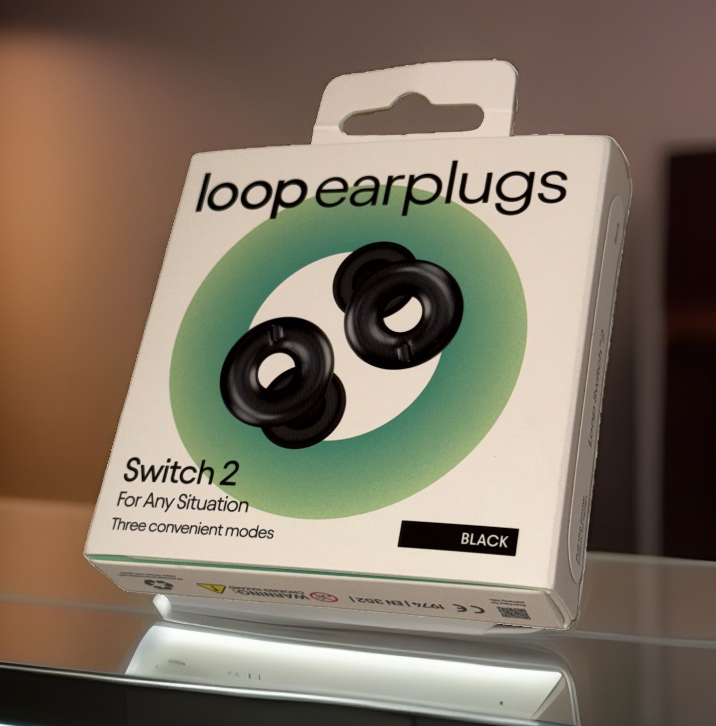 Official Loop Switch 2 Adjustable Ear Plugs 3 Relief Modes for Ultimate Control