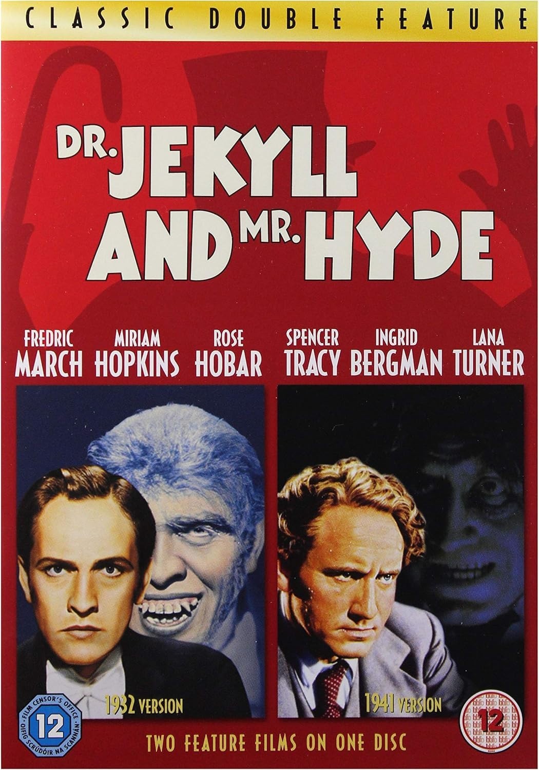 Dr Jekyll & Mr Hyde, 1932 & 1941 Films ( DVD ) **NEW**