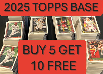2025 Topps Baseball Series 1 Singles Cards #251-350 You Pick Complete Your Set