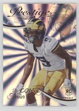 2023 Panini Prestige Rookies Xtra Points Sunburst DJ Turner #331 0c4