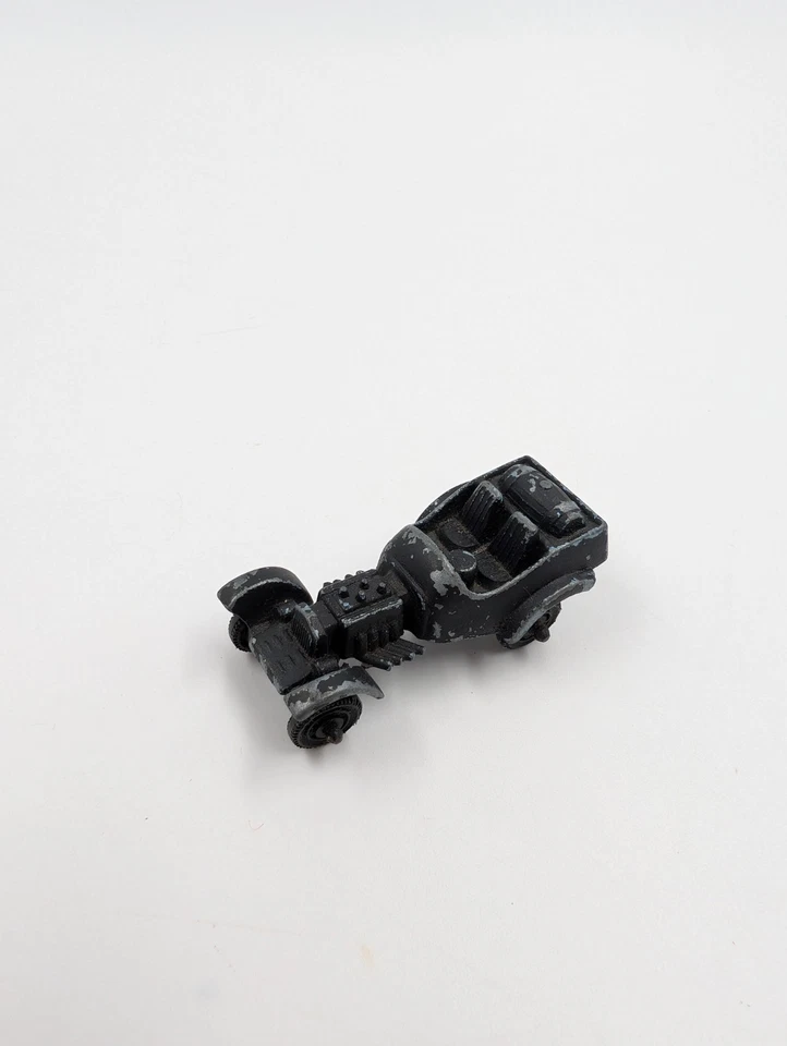 JUGUETE TOOTSIE VINTAGE EE. UU. - FORD V8 RAT ROD con tanque de barril - negro CHICAGO IL Foto 2 de 4