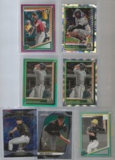 LOT OF 7-2025 Donruss Baseball  #'D /SP Clearly Acetate CHANDLER WELLS  ELDRIDGE