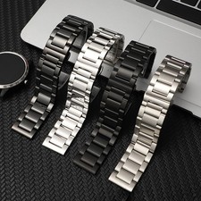 High Quality Solid Stainless Steel Watch Band Straps Mens Metal Bracelet 20 22mm