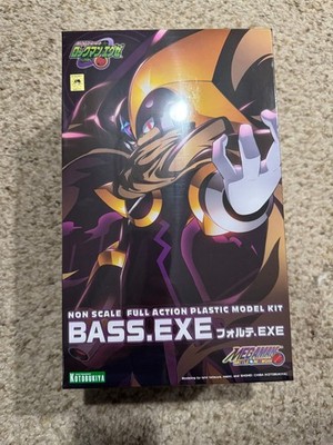 Kotobukiya BASS.EXE Mega Man Battle Network Plastic Model BNIB SEALED - KP709