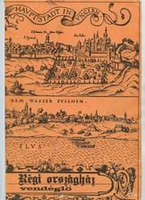 Regi Orszaghaz Vendeglo Menu Budapest Hungary 1985 Old Parliament 