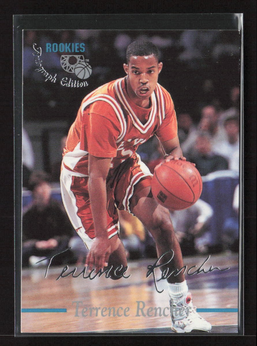 1995 Classic Rookies #30 Terrence Rencher Autograph Edition