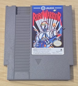 NES Nintendo Game Lot: Bionic Commando & RoboWarrior (PAL A UKV) - Untested Lot
