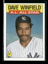1986 Topps #717 Dave Winfield New York Yankees