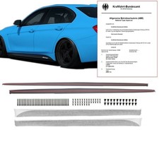 Seitenschweller Leisten SPORT-Performance SATZ+ Folie passend f�r BMW F30 F31 M