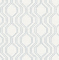 Fd27104_Solace Stitch Creme Hellblau Fine Decor Tapete