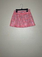 Z by Zella Girl Skort Size XL 14/16 Pink Gray Abstract Print Athletic Skirt
