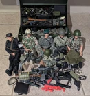 GI Joe LOT 2000s - 5,  12" Action Figures and Lots of Miscellaneous Accessories!
