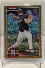 2026 Topps Series 1 - Andry Lara #36 Gold Sand Glitter Foil /50 (RC)