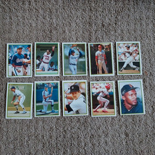 1986 Topps All-Star Set Collector's Edition  Henderson , Jackson (10) Others