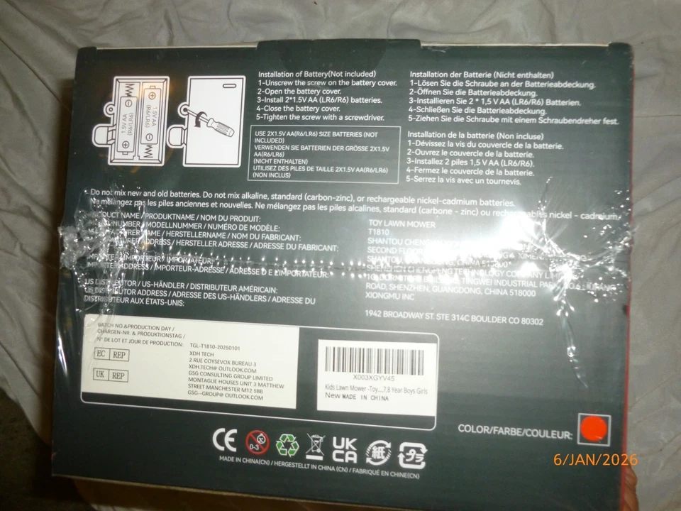 NEW Light & Sound Lawn Mower Toy Realistic Action for Kids Ages 3+ - Image 4 of 4