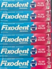 Fixodent Original Complete Denture Adhesive Cream - 6 packs -2.4oz each