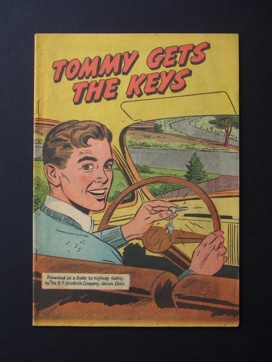premiumcomic専用 1947 B.F.Goodrich Promotional - Tommy Gets The Keys #nn VF- Promo