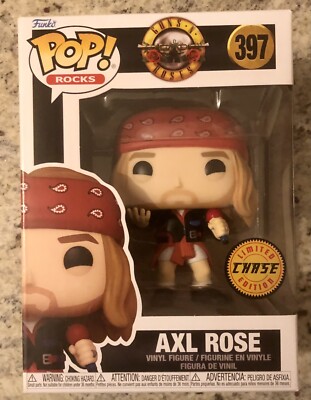 FUNKO POP - AXL ROSE #397 CHASE LIMITED EDITION - GUNS N ROSES