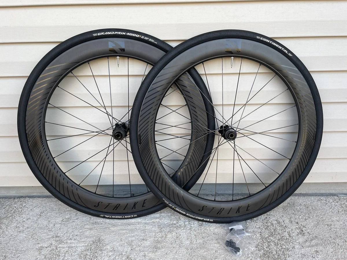 Reynolds Strike 62mm Carbon Road Wheelset. Disc centerlock. 11speed