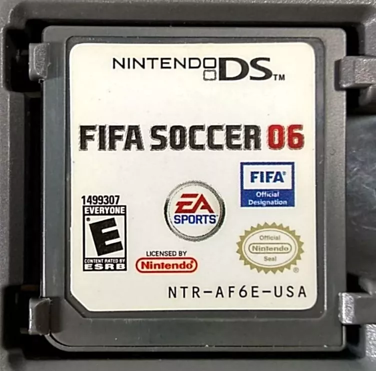 FIFA Soccer 06 for Nintendo DS DSi 2DS 3DS XL Game only