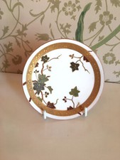 MINITURE VICTORIAN PLATE BY MOOR BROS 1890-IVY LEAVES+STANDS-GIFT MUM-BUY NOW
