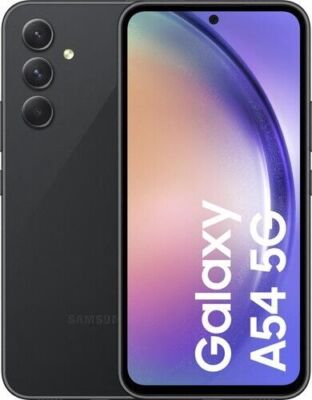 Samsung Galaxy A54 5G 128 GB 8GB Android Handy Smartphone 6,4'' OLED IP67 schwarz