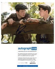 Anthony Boyle & Caleb Malis "The Plot Against America" SIGNED 8x10 Photo ACOA