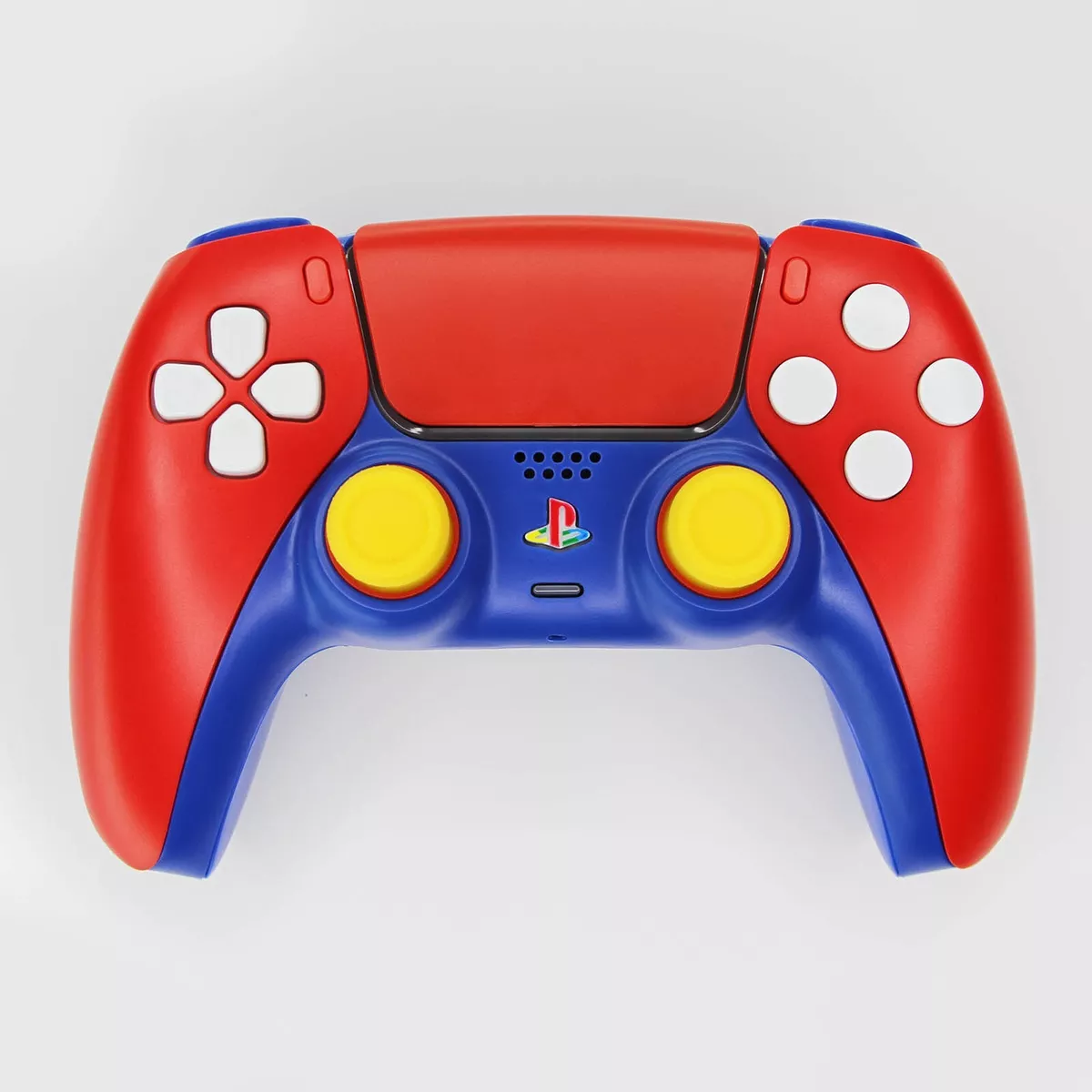 Mario Killscreen x Sony DualSense PlayStation PS5 Custom Controller Red  Clicky