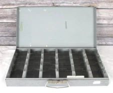 TOWER Steel Frame 24-Compartment Storage Box: 14.5”L x 7.75”W x 2”H- Great Shape