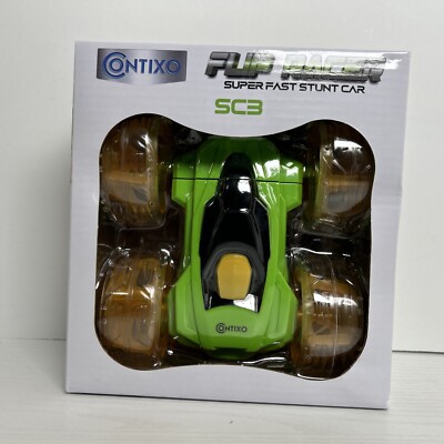 Contixo SC3 Remote Control Stunt Car 4WD 2.4Ghz Double Sided 360° Flip Racer