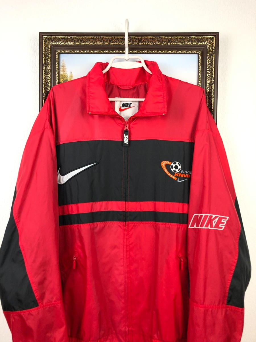 Vintage 90's Nike Netherlands Holland Football Jacket Soccer