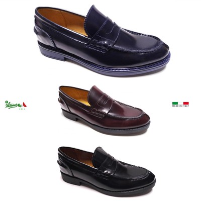 Mocassini College da uomo con nappina e frangia | Velasca