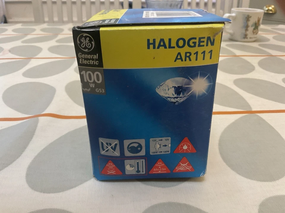 Halogen AR 111 DIMMABLE 100W X 4 ( + 1 used thrown in for free ) - Image 3 of 4
