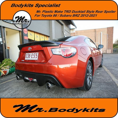 Mr. Solid Quality Made TRD Ducktail Spoiler Wing For Toyota 86/ Subaru BRZ 12-21 - Picture 10 of 11