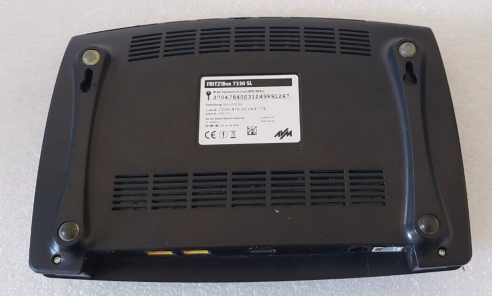 AVM - FRITZ!Box 7330 SL - 1&1 HomeServer - gebraucht - Bild 3 von 4