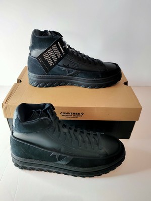 black converse boots