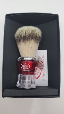 Omega Hi-Brush Synthetic Shaving Brush 40652