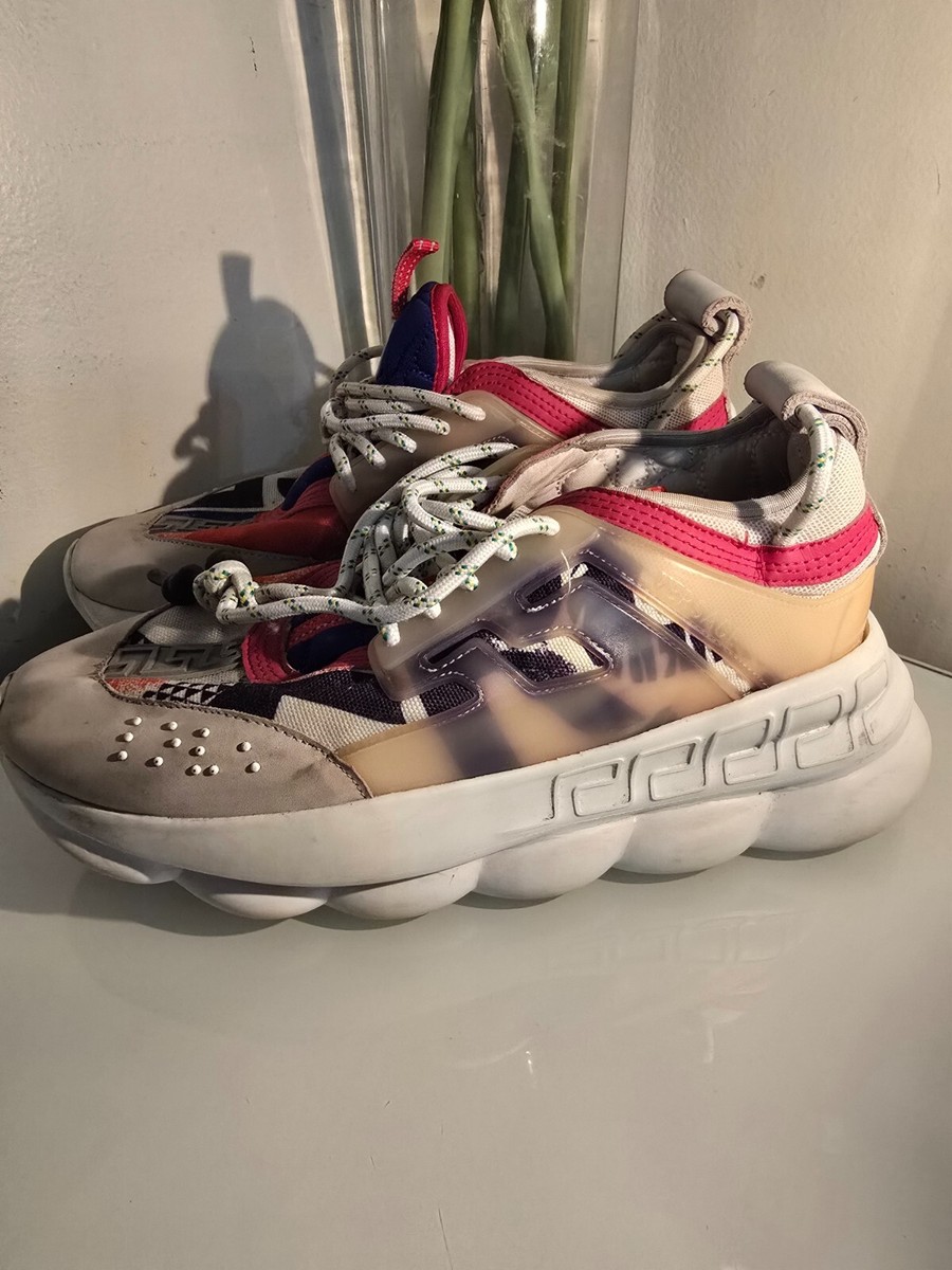 Designer Sneakers Versace Chain Reaction Sneaker Boots Sneaker