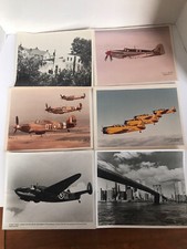 Vintage Photo Lot Warplanes Bridge Flood WW2 Etc One Day Ship