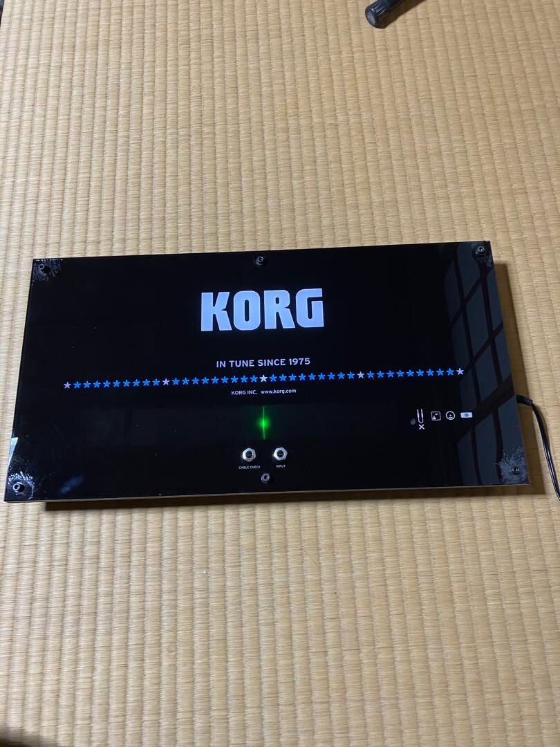 KORG チューナー WDT-1 Working] Korg WDT-1 Wall Display Tuner w /Power supply cord