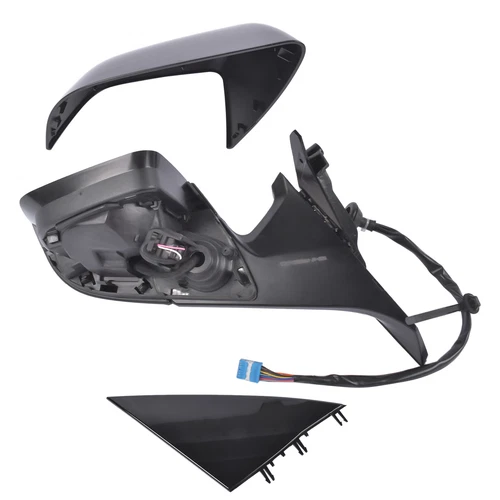 Passenger Side Mirror Power Fold Heated Memory Black for Tesla Model Y 2020-2023