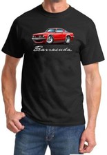 1964 1965 1966 Plymouth Barracuda Full Color Tshirt New Free Shipping