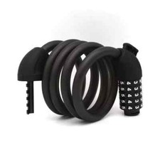 Cable Lock Security 5 Digit Combination 4 Feet Bike Bicycle Mounting Bracket