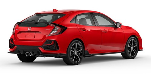 Genuine New Splash Guards Mud Flaps For 2017-2022 Honda Civic Sport Hatchback- - Picture 7 of 14