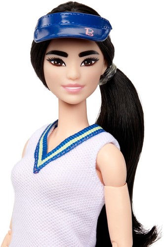 Barbie Puppe Karriere Tennis Player Mit Schläger Und Ball Spielen Toy Gift Ware - Bild 10 von 12